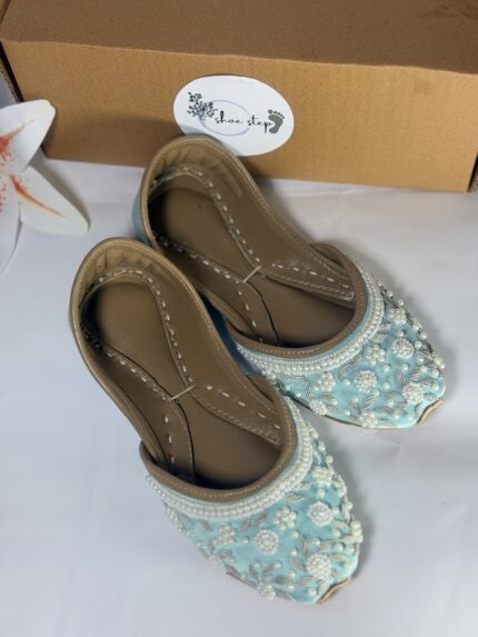Ice Blue Khussa
